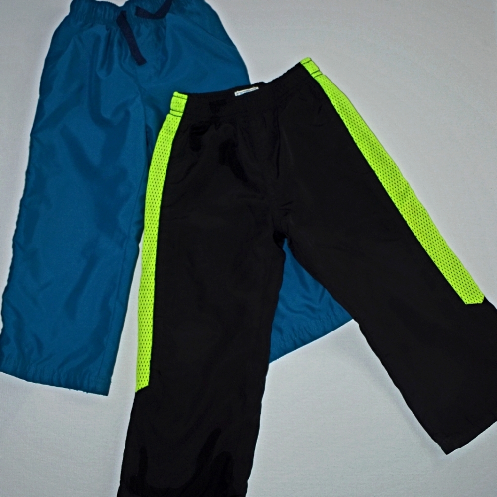 Boys athletic pants, 1 Jumping Bean, 1 Carters, size 3T